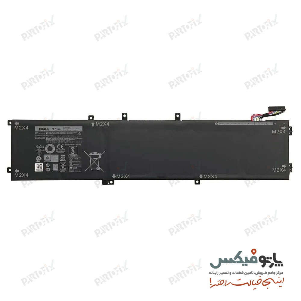 باتری اورجینال لپ تاپ دل XPS 15Z پارت نامبر NMV5C